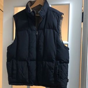 Eddie Bauer Black Puffer Vest